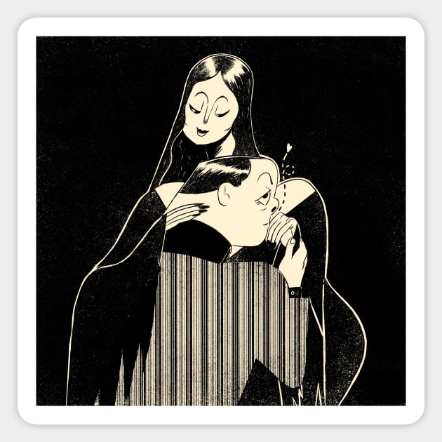 Addams Family Sticker by raulfigtree